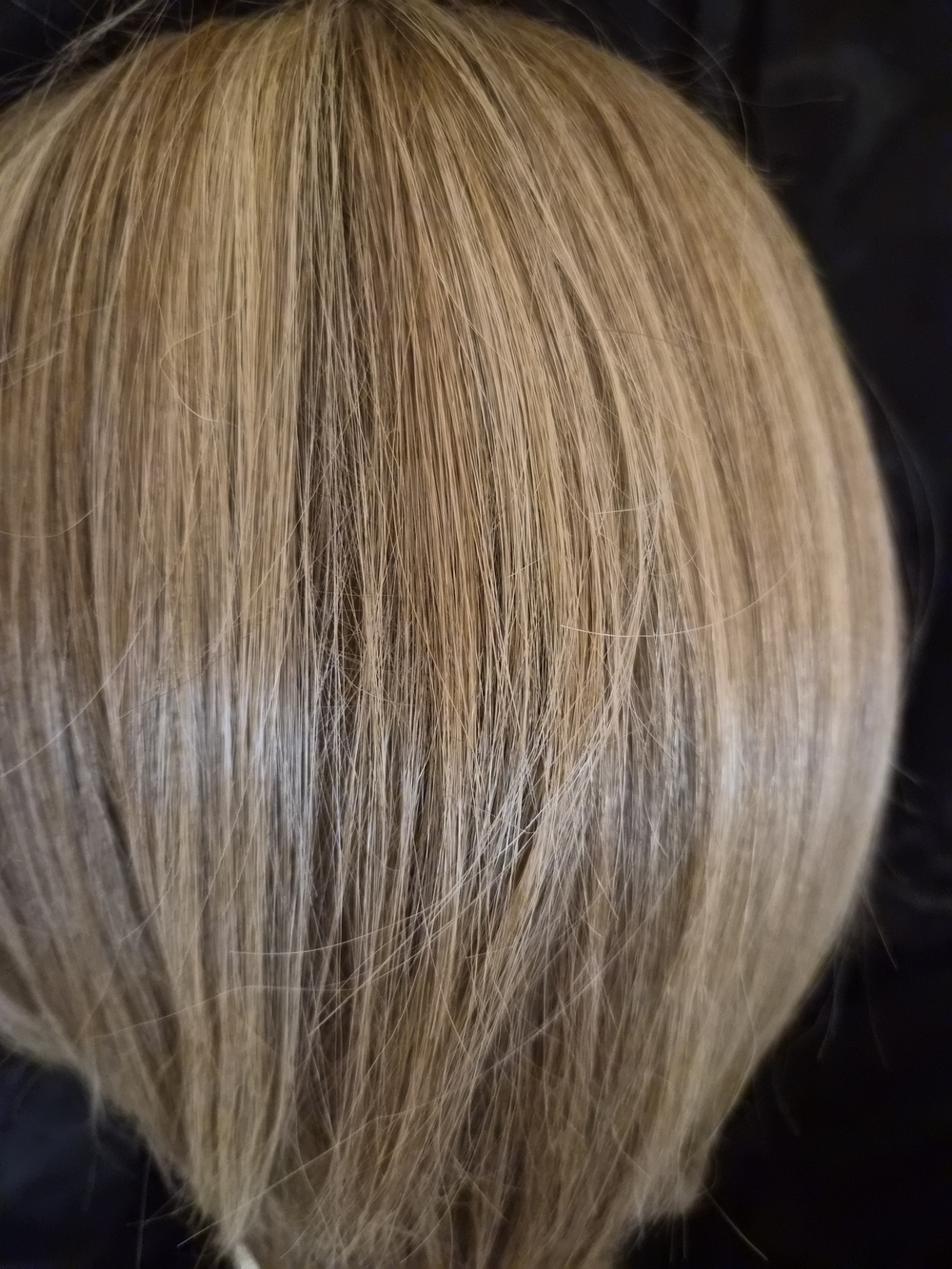 Blonde Brown Women’s Synthetic Hairpiece - Natural Shine